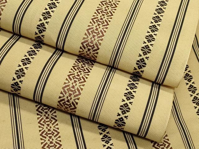 平和屋着物*夏物 本場筑前博多織 八寸名古屋帯 紗献上 正絹 逸品 CABI5407rv
