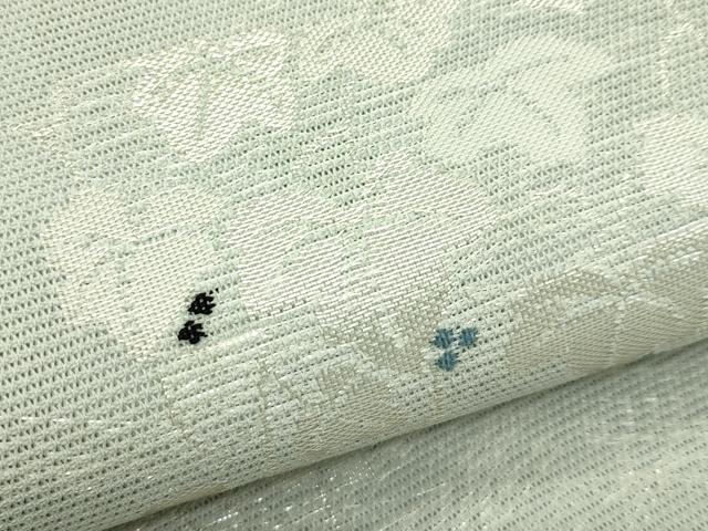 平和屋着物*夏物 六通柄 京袋帯 蔦の葉文 銀糸 CABI5432rv