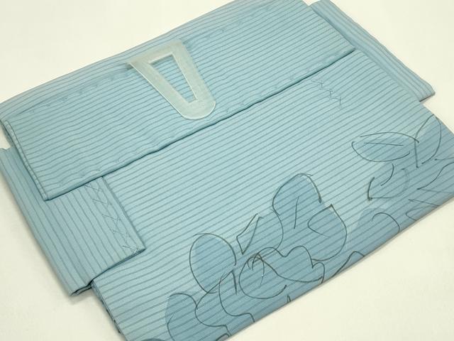 平和屋着物*夏物 絽塩瀬 つけ帯 手描き 牡丹 正絹 逸品 CABI5434rv