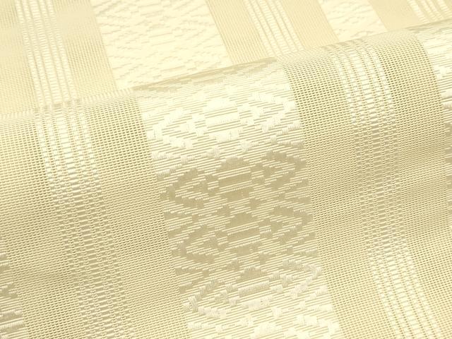 平和屋着物*夏物 本場筑前博多織 八寸名古屋帯 紗献上 香色 正絹 逸品 CABI5436rv