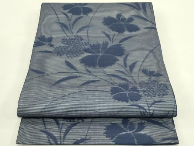 平和屋着物*夏物 九寸開き名古屋帯 撫子 正絹 逸品 CABI5477rv