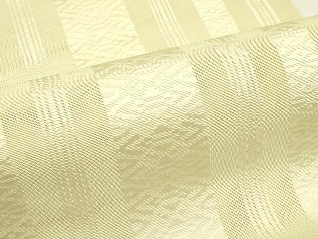 平和屋着物*夏物 本場筑前博多織 八寸名古屋帯 紗献上 砂色 正絹 逸品 CABI5511rv