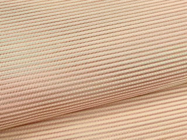 平和屋着物*夏物 八寸名古屋帯 絽綴れ 霞文 正絹 逸品 未使用 CABI5533rv