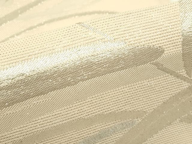 平和屋着物*夏物 六通柄 京袋帯 流水草木文 銀糸 CABI5542rv
