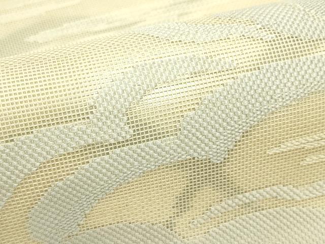 平和屋着物*夏物 太鼓柄袋帯 雲重ね文 正絹 逸品 CABI5544rv