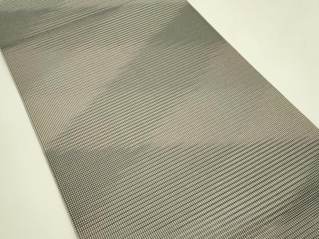平和屋着物*夏物 八寸名古屋帯 霞文 正絹 逸品 CABI5563rv