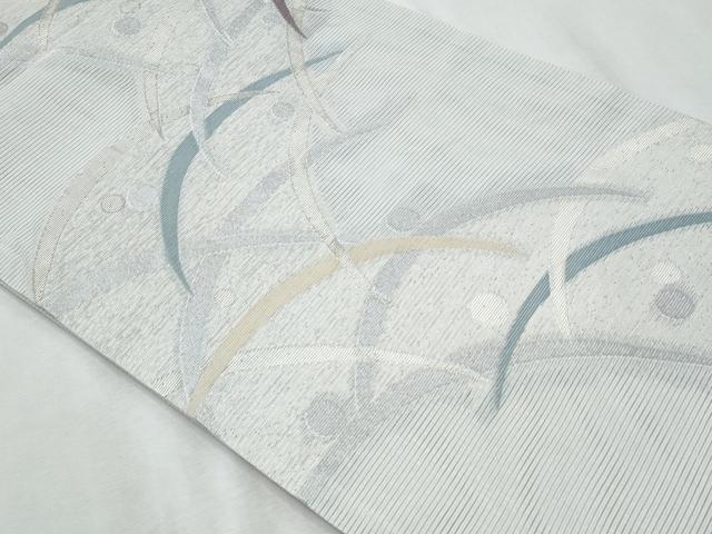 平和屋着物*夏物 六通柄袋帯 露芝文 金銀糸 正絹 逸品 CABI5609fb