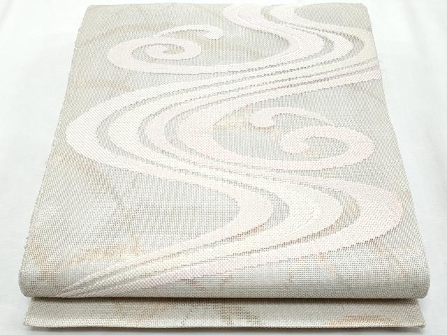 平和屋着物*夏物 太鼓柄袋帯 流水文 正絹 逸品 CABI5615fb