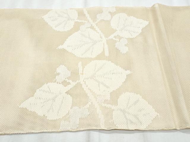平和屋着物*夏物 太鼓柄袋帯 草木文 正絹 逸品 CABI5616fb