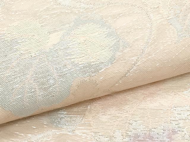 平和屋着物*夏物 六通柄袋帯 蔦の葉唐草文 銀糸 正絹 逸品 CABI5624fb