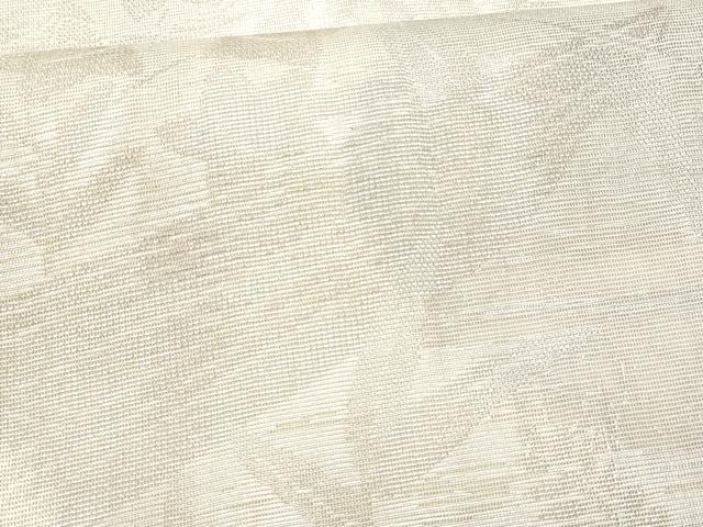 平和屋着物*夏物 六通柄袋帯 舟 秋草文 銀糸 正絹 逸品 CABI5633fb