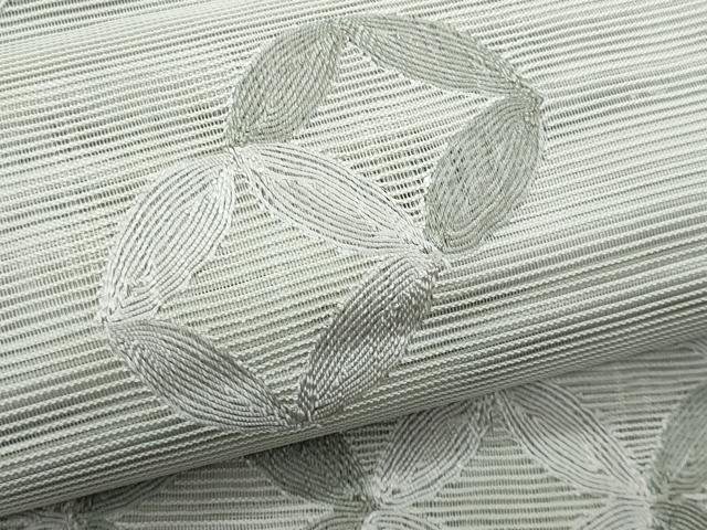 平和屋着物*夏物 つけ帯 絽綴れ 七宝文 正絹 逸品 CABI5666fb