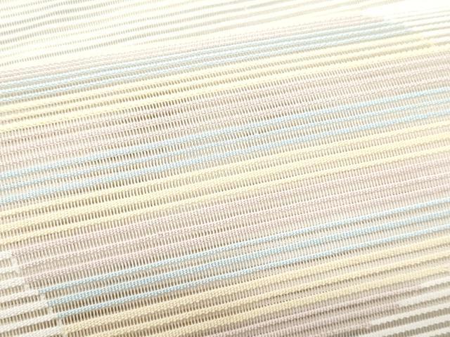 平和屋着物*夏物 八寸名古屋帯 絽綴れ 色紙重ね文 正絹 逸品 CABI5676fb