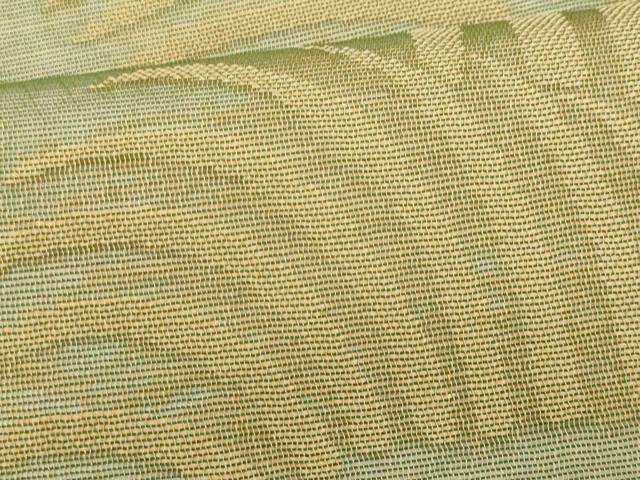 平和屋着物*夏物 九寸名古屋帯 草木文 正絹 逸品 CABI5725fb