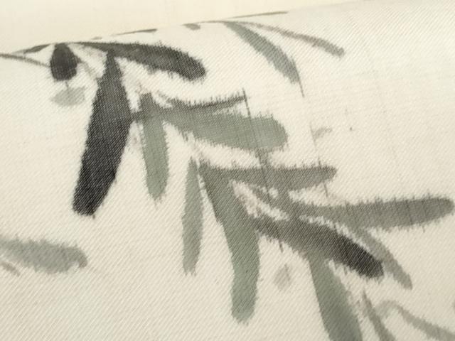 平和屋着物*夏物 九寸開き名古屋帯 作家物 手描き 飛鳥枝葉文 正絹 逸品 CABI5739fb