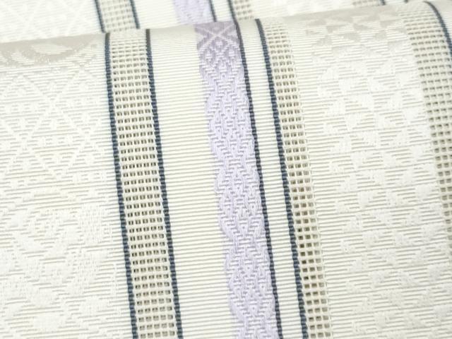 平和屋着物*夏物 本場筑前博多織 八寸名古屋帯 花間道 正絹 逸品 CABI5889fb