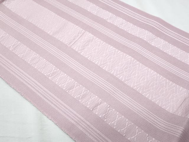 平和屋着物*夏物 八寸名古屋帯 博多織 紗献上薄柿色 CABI5897fb