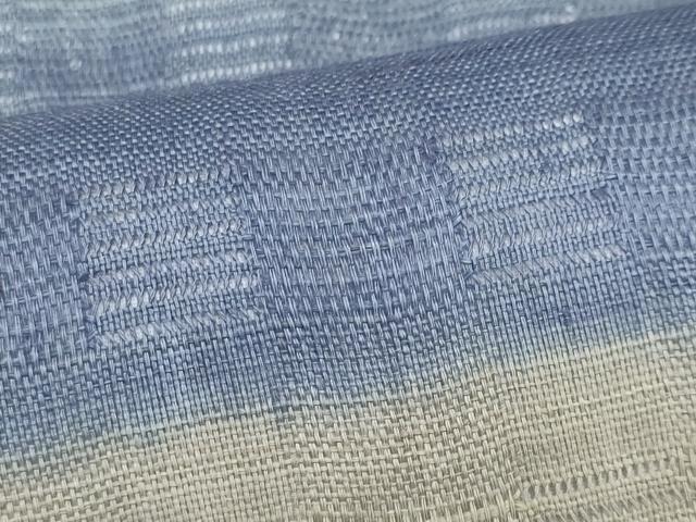 平和屋着物*夏物 九寸名古屋帯 花倉織 横段文 麻 逸品 CABI5909fb