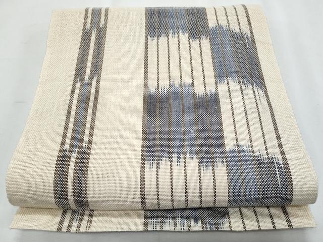 平和屋着物*夏物 八寸名古屋帯 間道 自然布 逸品 CABI5919fb