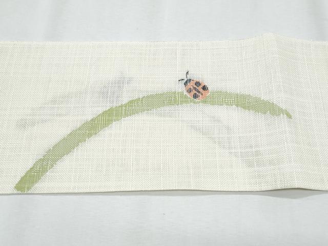 平和屋着物*夏物 八寸名古屋帯 てんとう虫 CABI5964fb