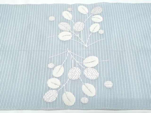 平和屋着物*夏物 八寸名古屋帯 絽綴れ 萩 金銀糸 正絹 逸品 CABI5974fb