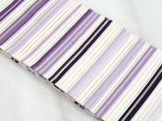 平和屋着物*夏物 男性 角帯 絽綴れ 横段文 正絹 逸品 CABI5986fb