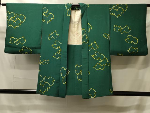 平和屋着物#羽織 地紋起こし 蔦の葉文 正絹 逸品 CABI6063in