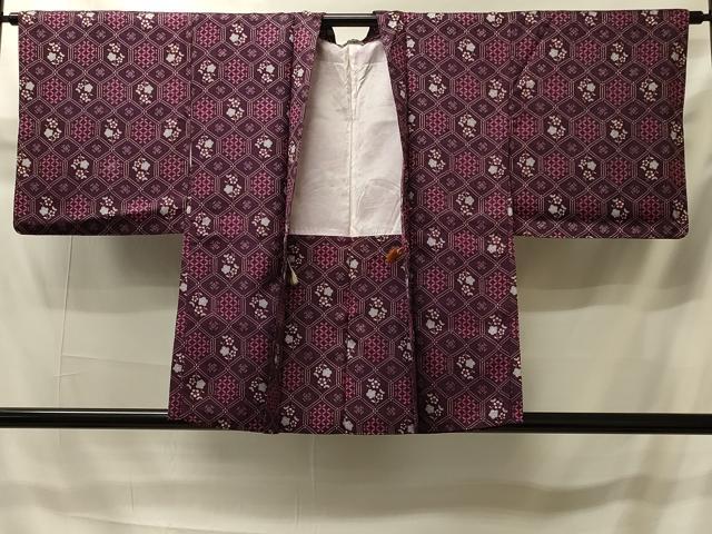 平和屋着物#羽織 亀甲七宝花文 洗える着物 CABI6070in