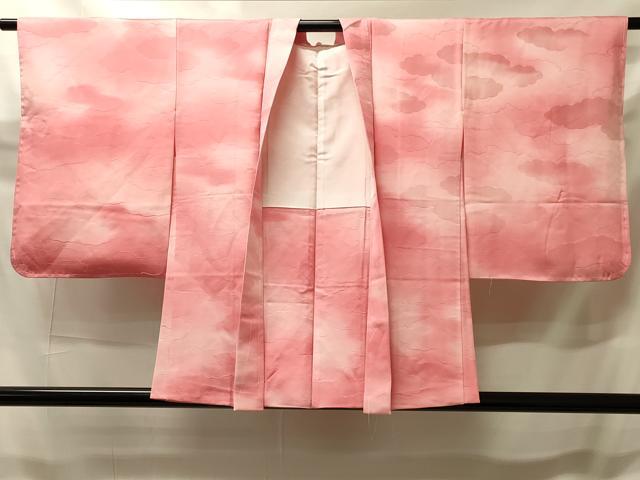 平和屋着物#羽織 雲重ね地紋 暈し染め 正絹 逸品 未使用 CABI6077in