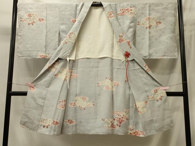 平和屋着物#道中着 単衣 辻が花 ロング丈 正絹 逸品 未使用 CABI6082in