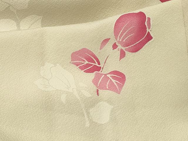 平和屋着物#羽織 草花文 正絹 逸品 CABI6098in
