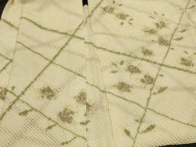 平和屋着物#羽織 総絞り 舞花文 正絹 逸品 CABI6139in