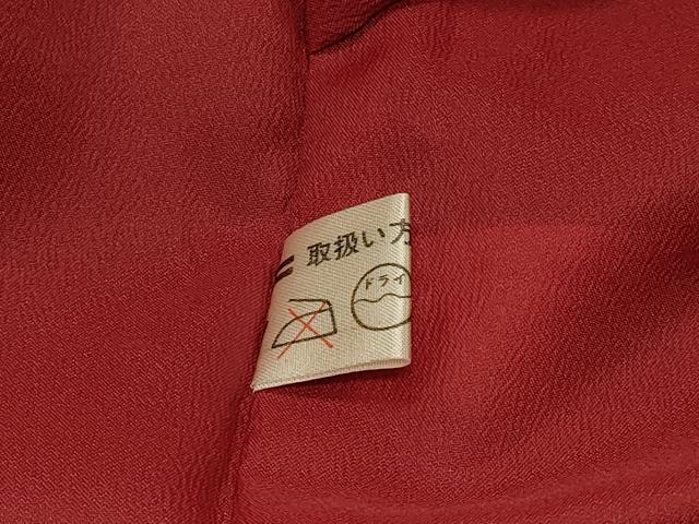 平和屋着物#和装コート 色無地 葡萄色 ベロア CABI6171in