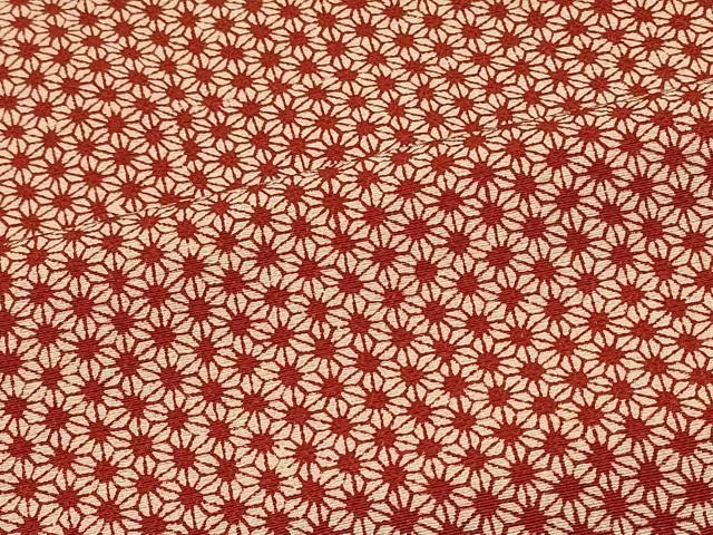 平和屋着物#長羽織 麻の葉文様 正絹 逸品 CABI6190in