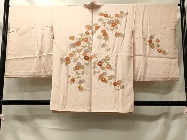 平和屋着物#羽織 仮絵羽 刺繍 枝垂れ花文 金彩 正絹 逸品 未使用 CABI6199in