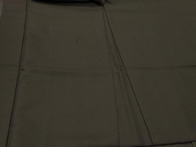平和屋着物#男性 羽織 黒地 正絹 逸品 CABI6201in
