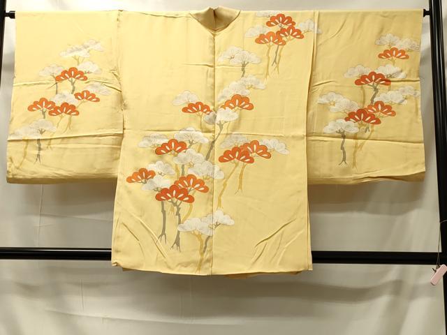 平和屋着物#羽織 仮絵羽 枝松文 金彩 正絹 逸品 未使用 CABI6207in