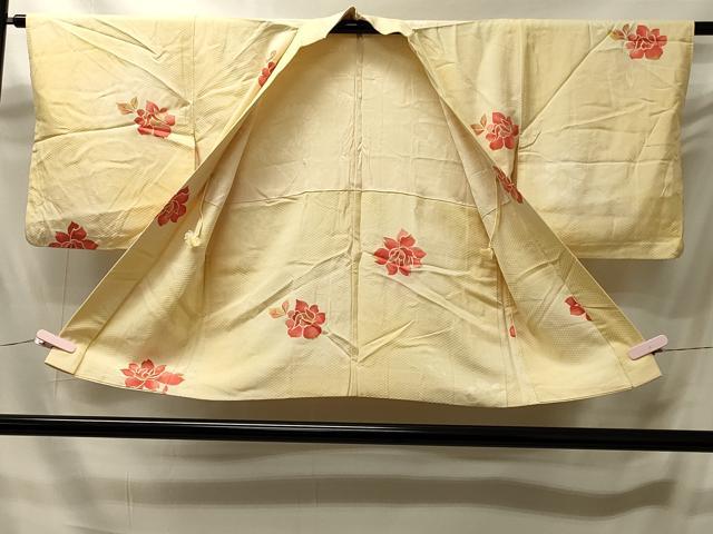 平和屋着物#羽織 地紋起こし 舞花文 暈し染め 正絹 逸品 CABI6210in