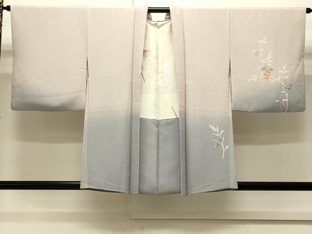 平和屋着物∞羽織 友禅 枝花文 暈し染め 正絹 逸品 CABI6211in