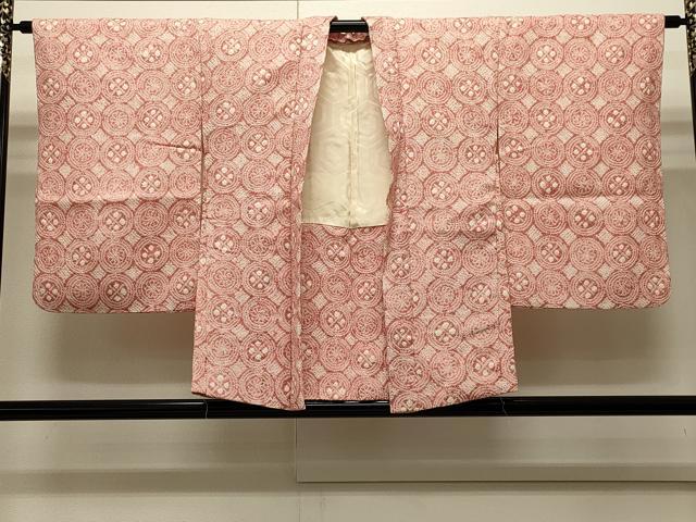 平和屋着物∞羽織 総絞り 花丸文 正絹 逸品 未使用 CABI6227in