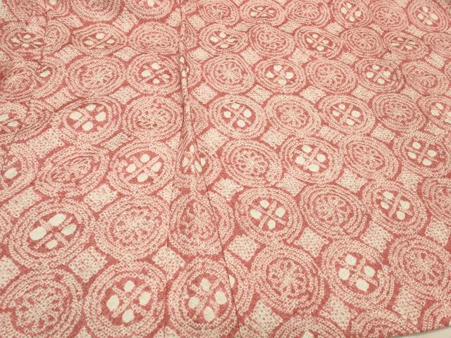 平和屋着物∞羽織 総絞り 花丸文 正絹 逸品 未使用 CABI6227in