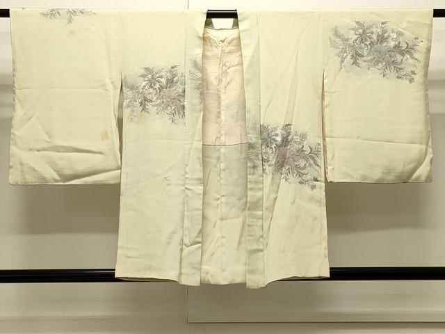 平和屋着物∞羽織 寿光織 草花文 正絹 逸品 CABI6231in