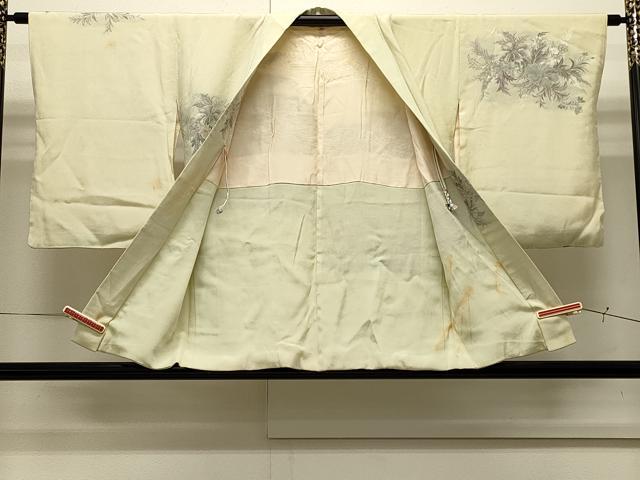 平和屋着物∞羽織 寿光織 草花文 正絹 逸品 CABI6231in