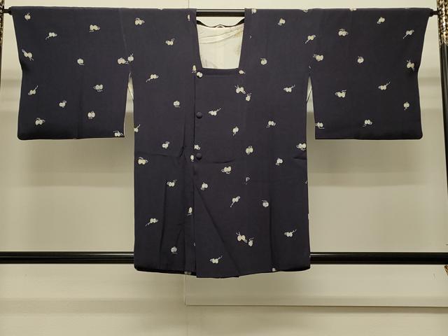 平和屋着物∞道行コート 鼓文 正絹 逸品 CABI6237in