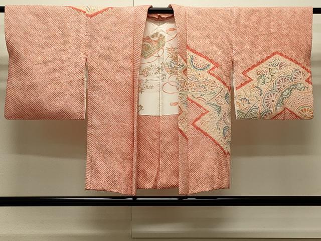 平和屋着物∞羽織 総絞り 松皮取り吉祥文 正絹 逸品 CABI6244in