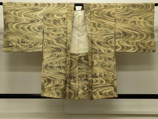 平和屋着物∞羽織 流水文 正絹 逸品 CABI6251in