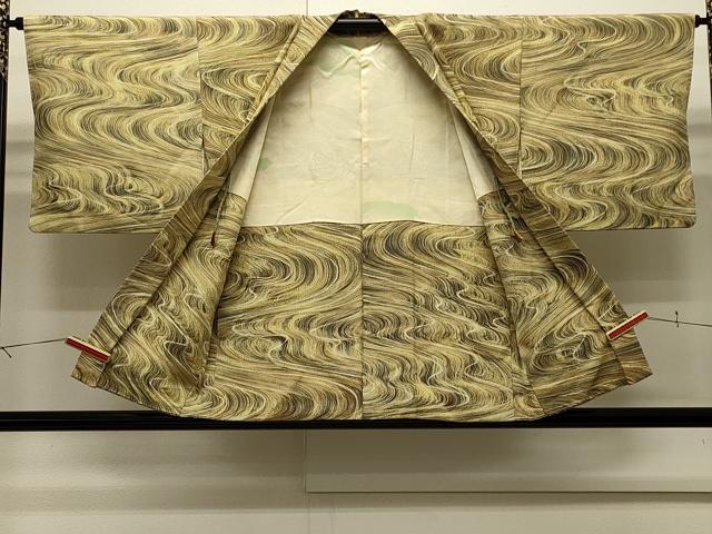 平和屋着物∞羽織 流水文 正絹 逸品 CABI6251in