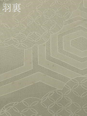 平和屋着物∞羽織 刺繍 絵皿葡萄蔦の葉文 黒地 正絹 逸品 未使用 CABI6263in