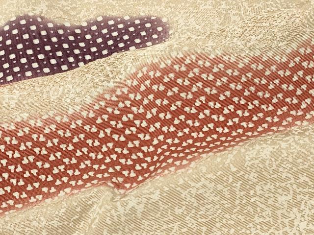 平和屋着物#羽織 地紋起こし 霞文 正絹 逸品 未使用 CABI6311in