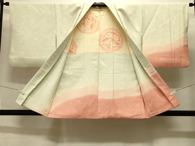 平和屋着物#羽織 墨流し地紋 暈し染め 正絹 逸品 未使用 CABI6318in